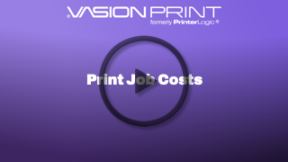 Print job costs video Print job costs video